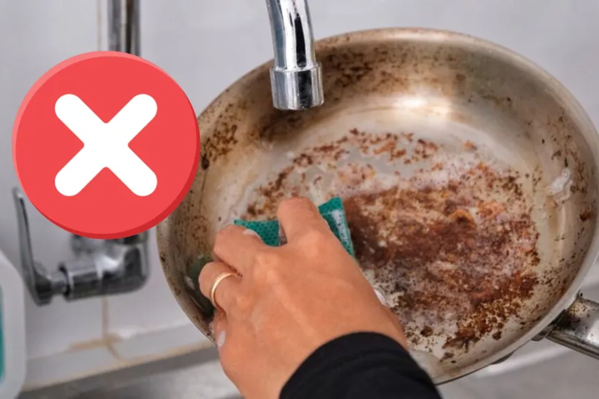 Ribanje tiganja je greška: ovaj sastojak skida masnoću bez napora