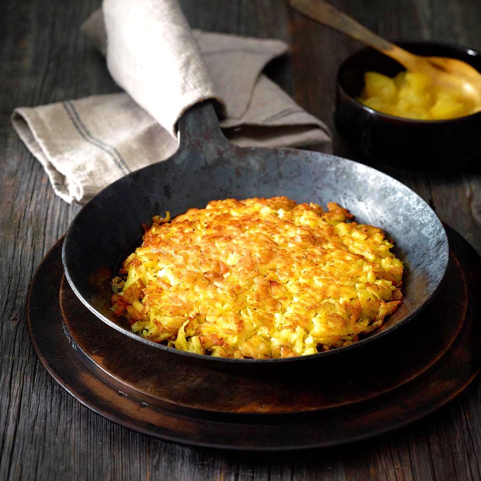 Zemiakové rösti: originálny recept zo Švajčiarska.