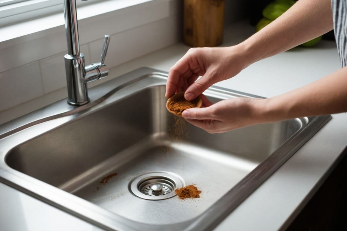 Vezmite škoricu a nalejte ju do umývadla. Tým sa okamžite zbavíte opakujúceho sa problému.